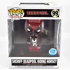 Funko Pop! Rides Sheriff Deadpool Riding Horsey Limited Edition Exclusive #99