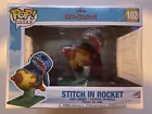 Funko Pop Rides: Stitch in Rocket #102 Disney Lilo & Stitch with Art, Protector!