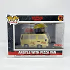 Funko Pop! Rides Stranger Things Argyle Riding Surfer Boy Pizza Van #113 mint