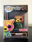 Funko Pop Rocket 1241 Marvel Target Exclusive Black Light Bobble w/ PROTECTOR