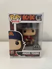 Funko Pop Rocks Angus Young Red Jacket AC/DC #91 FYE Exclusive Imperfect Box