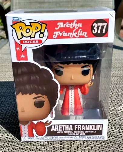 Funko Pop! Rocks Aretha Franklin Red Dress #377