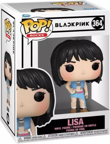 Funko Pop! Rocks Blackpink Lisa #364 NEW-new but box has minor damage