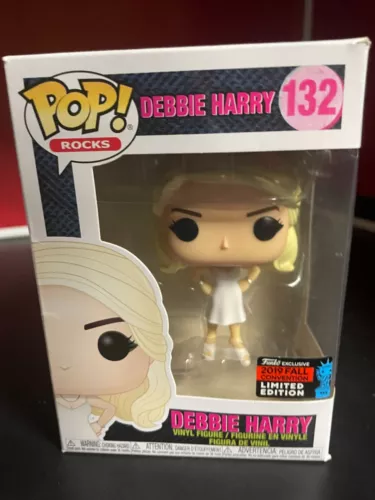 Funko POP! Rocks Debbie Harry Vinyl Figure #132 NYCC Fall Exclusive Vaulted