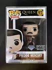 Funko Pop Rocks Freddie Mercury 97 FYE Diamond Exclusive W/Protector