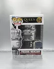 Funko POP Rocks Freddie Mercury King Platinum w/ Pin Queen Figure #184 Exclusive