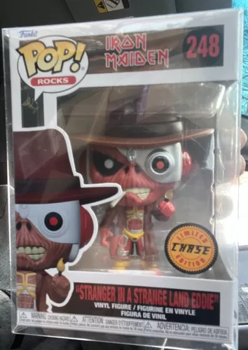 Funko Pop Rocks Iron Maiden 248 Stranger In A Strange Land Eddie Chase Vinyl