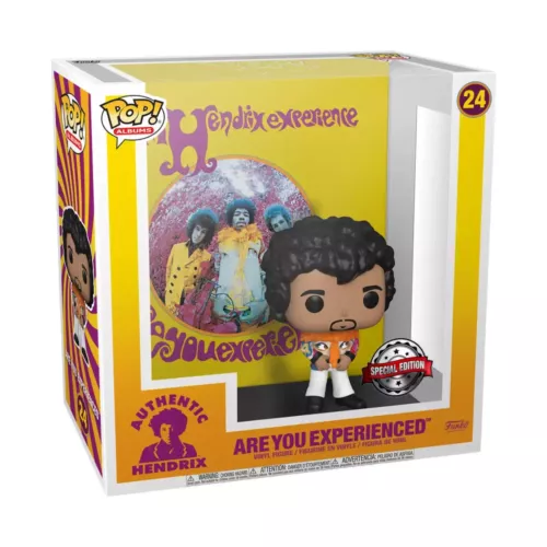 Funko POP! Rocks Jimi Hendrix (Are You Experienced) Album #24 Vinyl Figure BNIB!