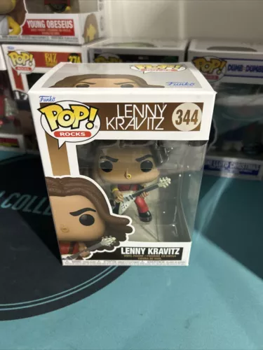 Funko Pop Rocks Lenny Kravitz #344 + Free Protector