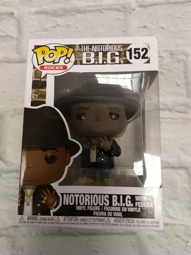 Funko Pop! Rocks - NOTORIOUS BIG with Fedora No. 152 - New (WL)