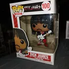 Funko Pop!: Rocks-Rick James Vaulted #100 Vaulted In Protector