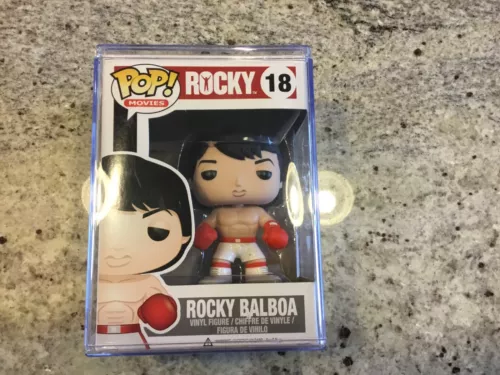 Funko Pop! Rocky - Rocky Balboa #18 EXCELLENT Condition in Hard Case