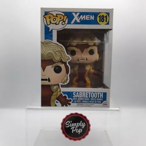 Funko Pop Sabretooth #181 X-Men Marvel