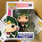 Funko Pop Sailor Moon : Sailor Pluto #296 Vinyl w/Pop Case "Mint Box"