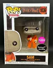 Funko Pop Sam 1036 Trick 'r Treat Spirit Halloween Exclusive Figure Flocked READ