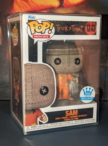 Funko POP!  Sam with Lollipop #1243 (Trick R Treat, Exclusive) New in Protector