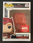 Funko Pop! Scarlet Witch WandaVision #823 Marvel Collector Corps Exclusive Red