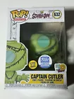 Funko Pop! Scooby-Doo Captain Cutler (Glow) Funko (Exclusive) #632 w/protector