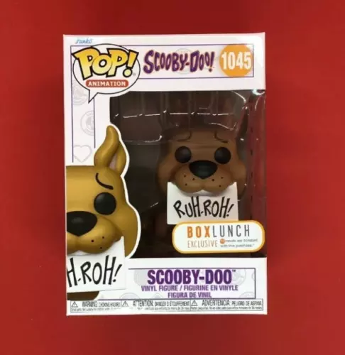 Funko Pop! Scooby Doo with Sign Ruh-Roh #1045 *Boxlunch Exclusive* In-Hand