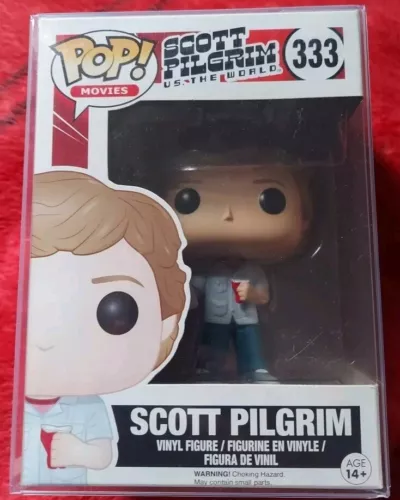 Funko Pop! Scott Pilgrim Vs. The World #333 Scott Pilgrim W/protector