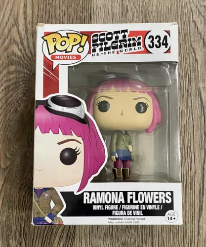 Funko Pop! Scott Pilgrim Vs. The World: Ramona Flowers #334 BOX DAMAGE