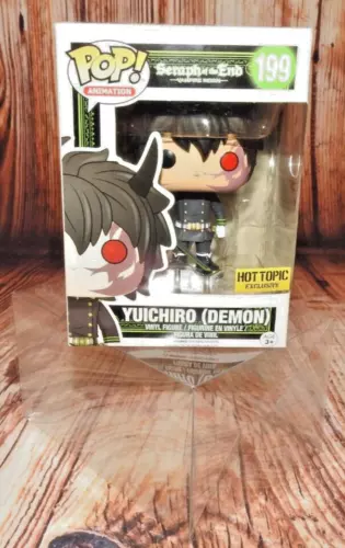 FUNKO POP! SERAPH OF THE END VAMPIRE REIGN #199 YUICHIRO (DEMON) W/PROTECTOR