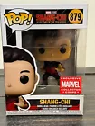 Funko POP! Shang-Chi Ten Rings #879 Marvel Collector Corps