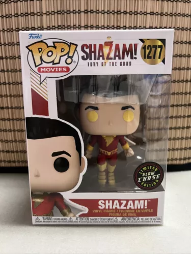 Funko Pop! Shazam! Fury Of The Gods Shazam #1277 (Glow Chase) Vinyl Figure