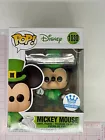 Funko Pop! Shop Exclusive Disney #1030 Mickey Mouse St. Patrick's Day A04