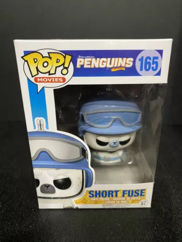 FUNKO POP ! SHORT FUSE 165 PENGUINS POP MOVIES BOX NOT MINT D01