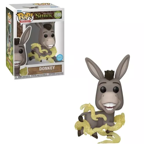 Funko Pop! Shrek 30th - Donkey with Glitter #1598 Vinyl - *NEW in PROTECTOR*