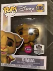 Funko Pop Simba #496-Disney Lion King-Funko HQ Flocked Exclusive