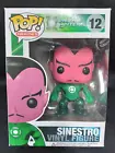 Funko Pop! Sinestro #12 Green Lantern Heroes DC Comics with protector