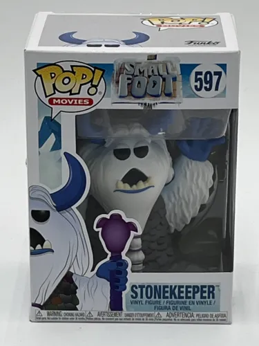 Funko Pop! Small Foot Movies Stonekeeper #597 New In Box