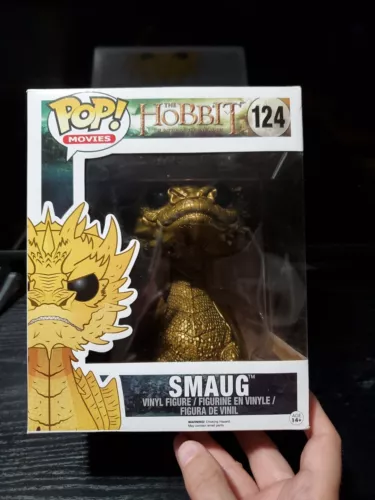 Funko Pop Smaug 124 (Gold Metallic) The Hobbit The Battle of the Five Armies