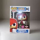 Funko Pop! Sonic The Hedgehog 854 Knuckles Flocked Target Con LE Collectible Toy