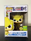 Funko Pop! Sonic The Hedgehog Super Sonic GITD #877 Limited Edition w/PROTECTOR