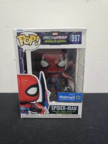 Funko Pop! Spider-Man #997 Mech Strike Monster Hunters Walmart Exclusive