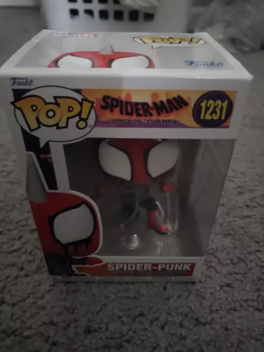 FUNKO POP! SPIDER-MAN: ACROSS THE SPIDER-VERSE 1231#SPIDER-PUNK Action Figures