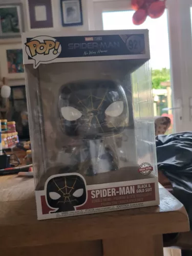 Funko Pop Spider-Man No Way Home Black And Gold Suit 921 Special Edition 10 Inch