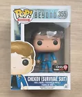 Funko Pop Star Trek Beyond Chekov Survival Suit #355 + Free Protector