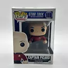 Funko Pop! Star Trek - Captain Picard #188 Damaged Box