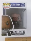 FUNKO POP! STAR TREK NEXT GENERATION KLINGON #195 NO PROTECTOR