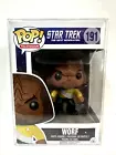 Funko Pop! Star Trek the Next Generation: Worf #191~New/Box Has Shelf Wear