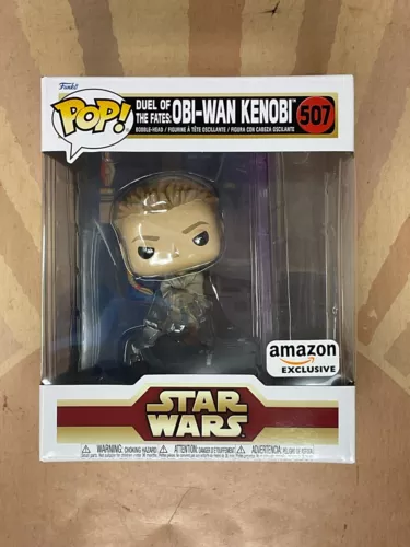 Funko Pop! Star War Duel Of The Fates OBI-Wan Kenobi #507 Vinyl Figure #H