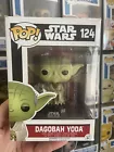 Funko Pop! Star Wars #124 Dagobah Yoda The Empire Strikes Back Vaulted Bobblehea