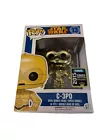 Funko Pop Star Wars #13 C-3P0 Metallic Figure 2015 Summer Convention Exclusive