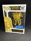 Funko Pop! STAR WARS 157 Darth Vader Walmart Exclusive Gold