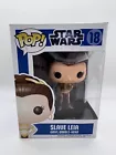 Funko Pop Star Wars #18 Slave Leia Blue Box Large Font -- New (other)