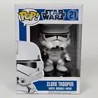 Funko Pop Star Wars #21 Clone Trooper Blue Box Large Font 2012 - New (other)